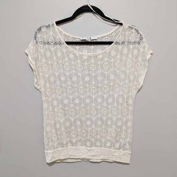 Semi sheer knit top - Picture 1 of 5